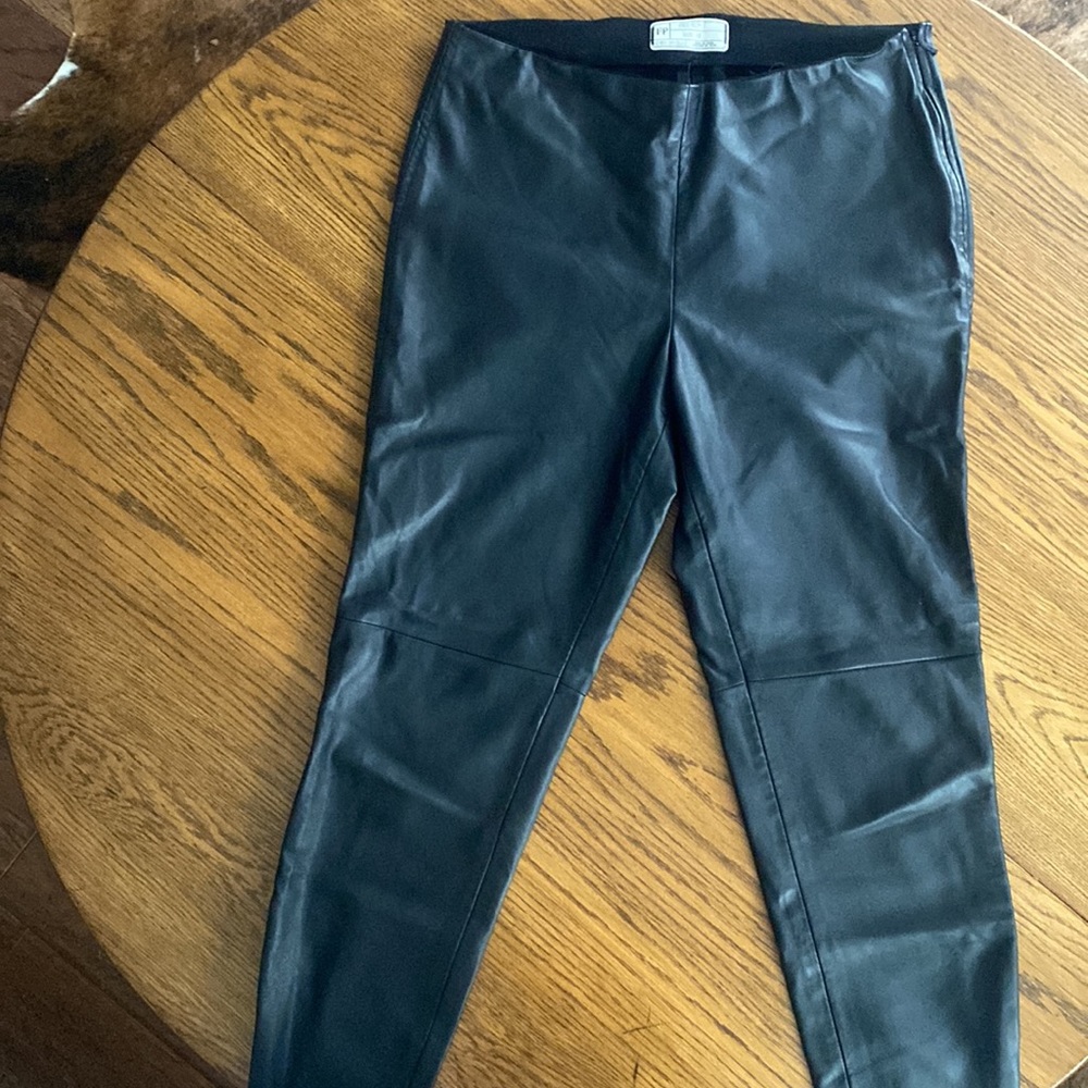 Free People Vegan Leather pants